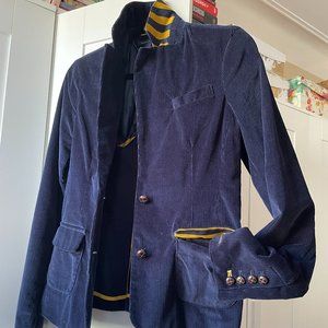 Stylish Navy Corduroy Jacket - Tommy Hilfiger